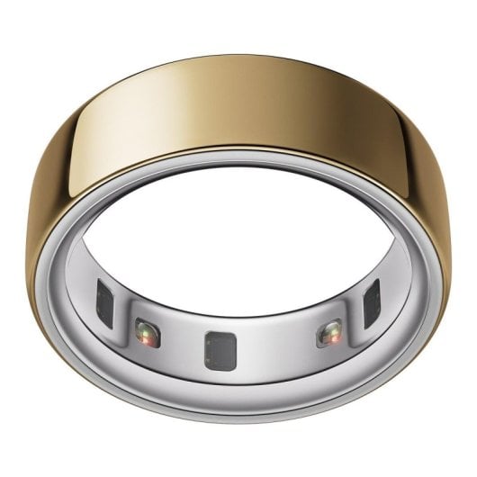 Anillo intelligent Oura Ring Gen4 Bluetooth IPX8 Autonomie 8 jours iOS Android Santé Holistique Or
