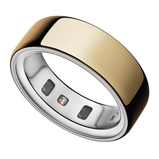 Anillo intelligent Oura Ring Gen4 Bluetooth IPX8 Autonomie 8 jours iOS Android Santé Holistique Or