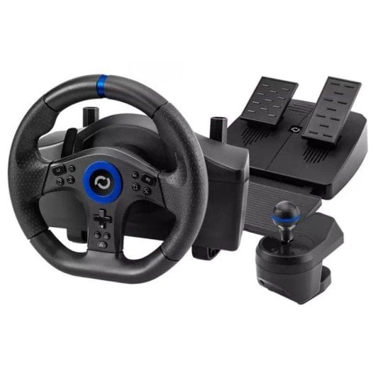 Blade BR5 Wheel Volante para PS5 com Feedback Háptico e Pedais