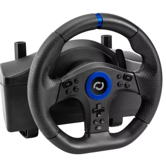 Blade BR5 Wheel Volante para PS5 com Feedback Háptico e Pedais