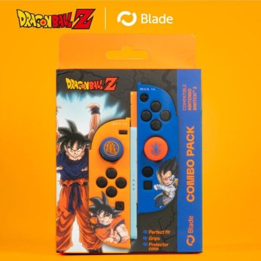 Kit de accesorios Blade Gaming Dragon Ball Z Combo Pack carcasas y grips Switch 2