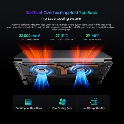 Portatile Blackview GamiBook 8 AMD Ryzen 7 7735HS 32GB 1TB SSD 16" FHD+ Touch Windows 11 Pro Cuffie