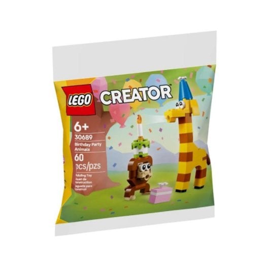 Bausatz Lego Creator 30689 Tiere Geburtstagsfeier Details Miniatur Figuren Set