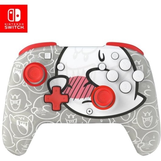 PDP Nintendo Switch Rematch GLOW Wireless Controller- Boo-Hoo- With motion, 600mAh battery