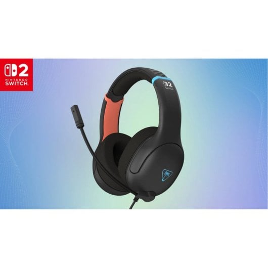 Casque Turtle Beach Airlite Fit avec microphone pliable 40 mm Noir pour Switch/Switch 2