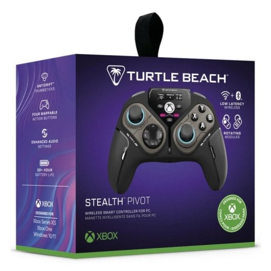 Manette Turtle Beach Stealth Bluetooth noir LED multiplateforme