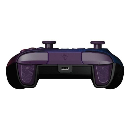 Mando Turtle Beach Rematch Advanced Purple Fade cable USB botones programables Xbox y PC