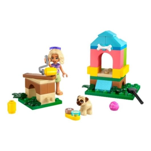 Set LEGO Friends Casita para Perro de Nova Compacta Tejado Rosa Accesorios Mascotas