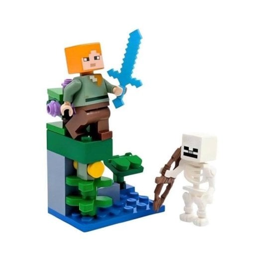 LEGO Minecraft Confrontacion En La Cueva Exuberante 30705 40 peças