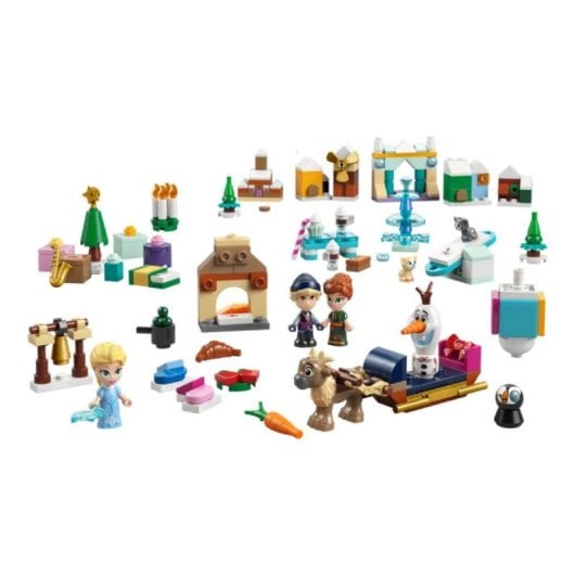 Adventskalender Lego Disney 43273 Frozen Figuren Mini-Modelle Baukasten