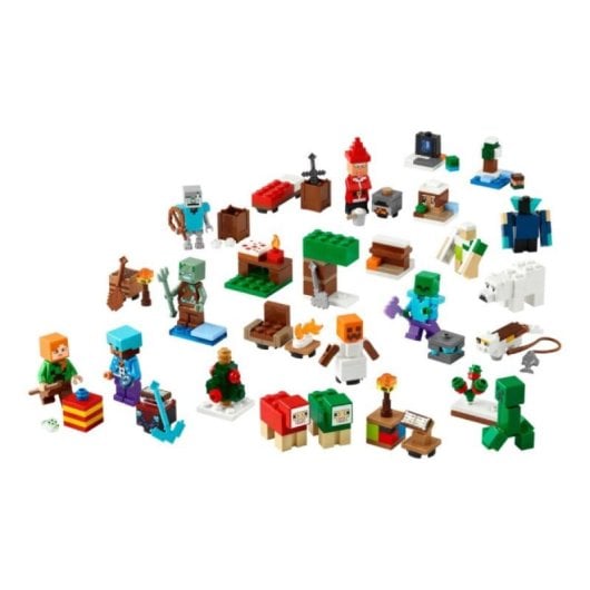 Calendario de Adviento Lego Minecraft 21280 Minifiguras y Accesorios Exclusivos