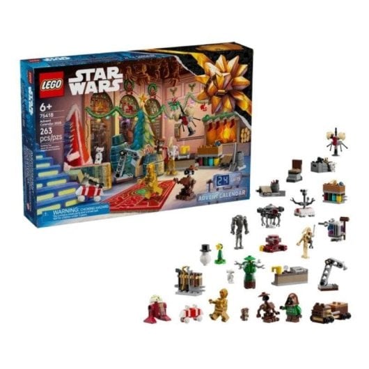 LEGO Star Wars 75418 Calendrier de l’Avent Atelier Droids nombre de pièces non spécifié
