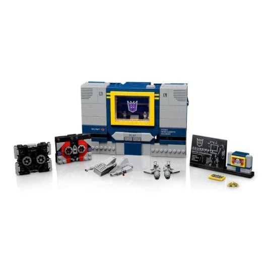 Bausatz LEGO Icons Transformers 10358 Soundwave 2-in-1 mit Soundeffekten
