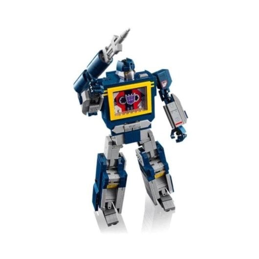 LEGO Icons Transformers Soundwave com Efeitos Sonoros 10358 1505 peças