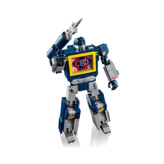 Bausatz LEGO Icons Transformers 10358 Soundwave 2-in-1 mit Soundeffekten