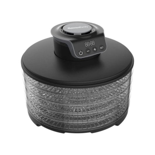 Desidratador Melchioni 118320004 250W 5 Bandejas Digitais Preto Compacto