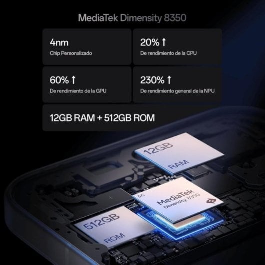 Oppo Reno14 12 Go 512 Go 6,59" AMOLED 5G Double SIM Caméra 50 MP Batterie 6000mAh IP68 Android Blanc