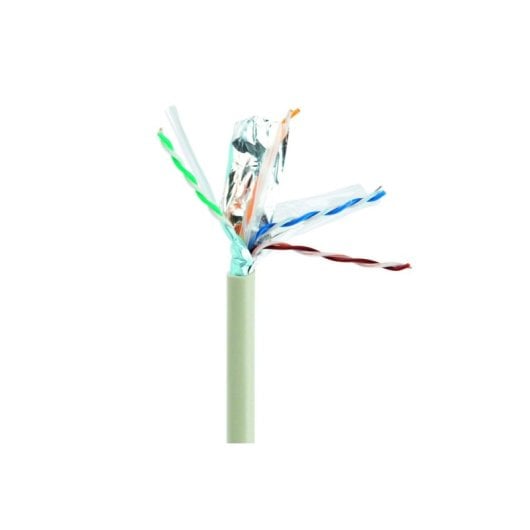 Cavo di rete Gembird CAT6 FTP 100m grigio schermato conduttore solido 23AWG