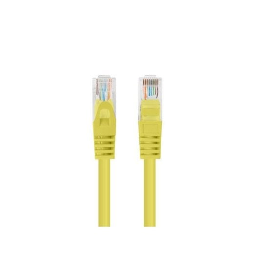 Câble réseau Lanberg PCU5-20CC-0200-Y 2 m Cat5e U/UTP RJ-45 jaune