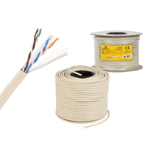 Cavo di rete Gembird CC-6U-100M-CCA Cat6 UTP 100 m Grigio CCA senza schermatura