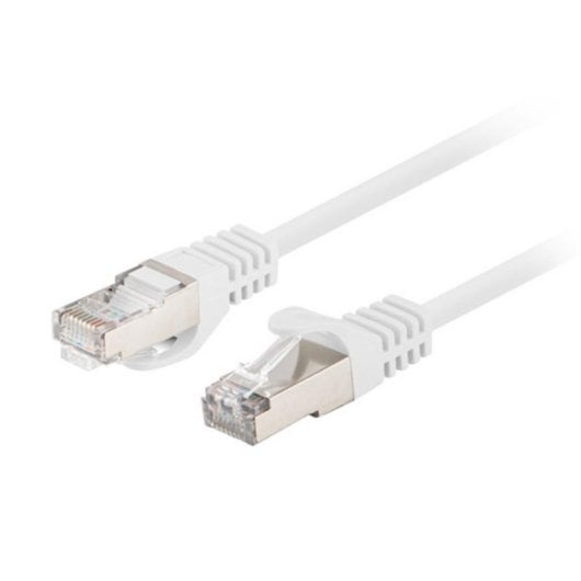 Câble réseau Lanberg PCF6-20CC-0200-W 2 m Cat6 U/UTP RJ-45 blanc