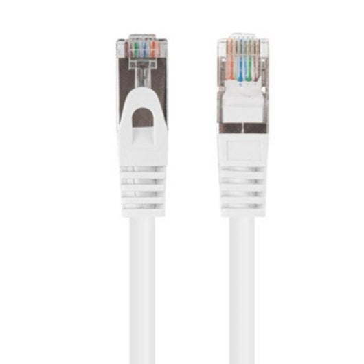 Câble réseau Lanberg PCF6-20CC-0200-W 2 m Cat6 U/UTP RJ-45 blanc