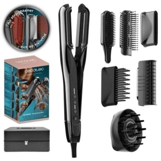 Piastra per capelli Cecotec AirLisse 6in1 Premium motore Brushless e Plasma