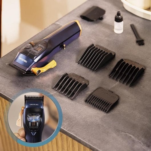 Cortapelos Cecotec PrecisionCare Expert Vector Motor Magnético 4 Peines 90min