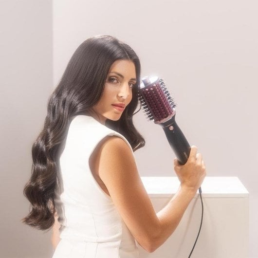 Brosse lissante Cecotec Air DryBold Elite Black 1200W ionique 3 modes céramique