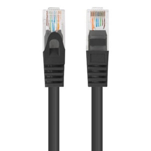 Cavo di rete Lanberg PCU6-20CC-0200-BK 2 m Cat6 U/UTP RJ-45 Nero