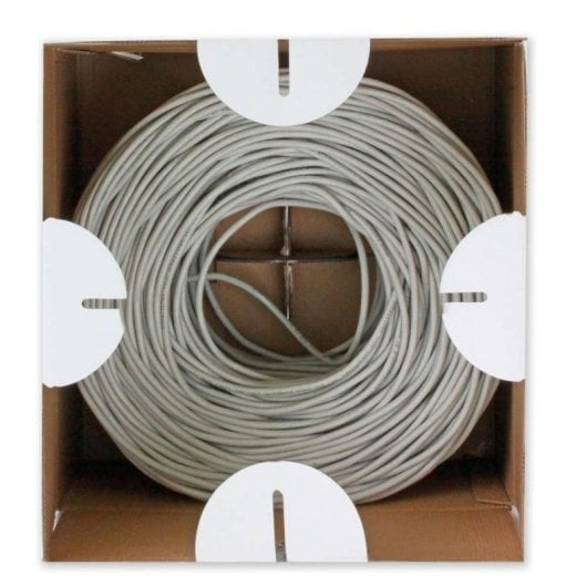 Cavo di rete Techly ITP6-CCA-305-BL 305 m Cat6 U/UTP solido PVC blu