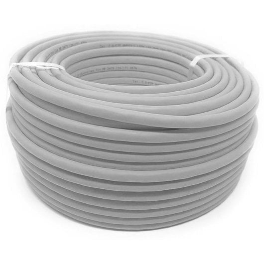 Cavo di rete Techly ITP8-FLU-0100 Cat5e 100 m UTP PVC Grigio CCA