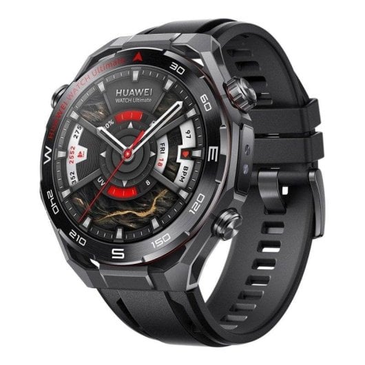 Huawei Watch Ultimate 2 Bluetooth Wi-Fi GPS NFC 48,5mm AMOLED Noir Taille Unique Étanche 20ATM ECG SpO2
