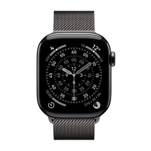 Armband Apple MGJ14ZM/A Milanese Loop Edelstahl Magnetverschluss Slate 38-42mm