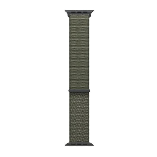 Bracelet Sport Loop Apple MFF74ZM/A Vert réglable pour Apple Watch 38/40/41mm