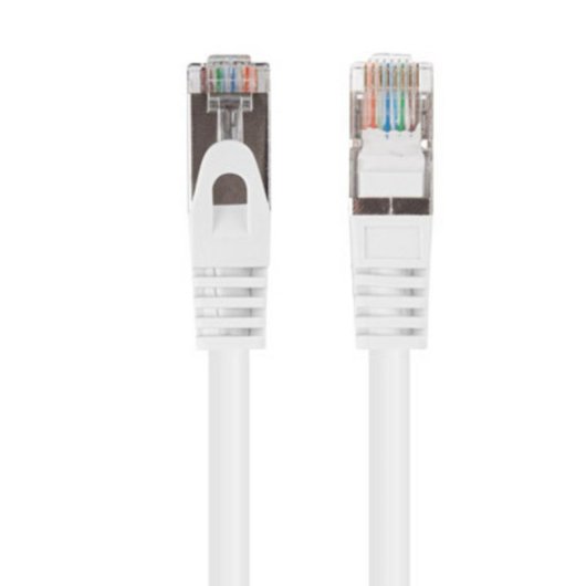Câble réseau Lanberg PCF6-20CC-0100-W 1 m Cat6 U/UTP RJ-45 Blanc