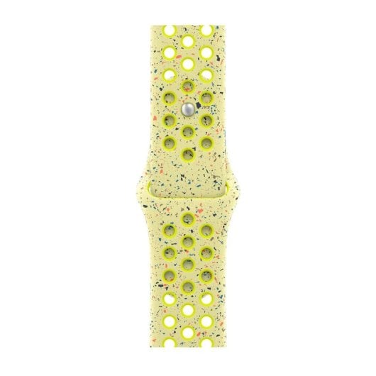 Bracelet Apple MGAA4ZM/A Nike Sport Jaune Aluminium Fluoroélastomère Taille M/L