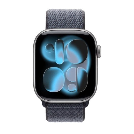 Bracelet Loop Sport Apple MFFC4ZM/A Nylon Recyclé Bleu pour Apple Watch 38/40/41/42mm