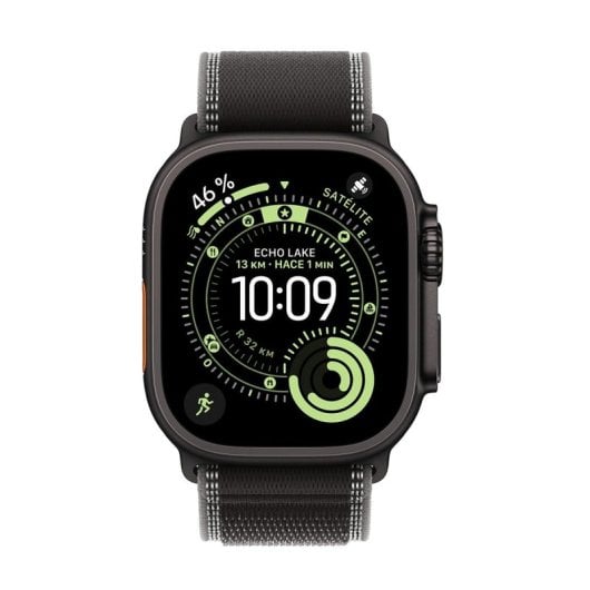 Correia Apple MG9U4ZM/A Nylon Refletor M/L Compatível Apple Watch 44-49mm Preto