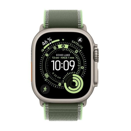 Armband Apple MG9P4ZM/A reflektierendes Nylon M/L kompatibel Apple Watch Grün