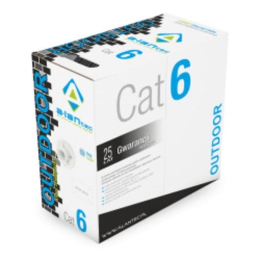 Cavo di rete Alantec KIU6OUTZ305 305 m Cat6 U/UTP nero bobina