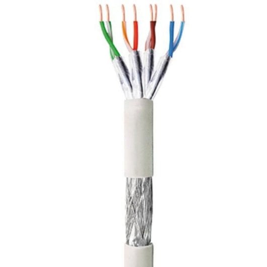 Cavo di rete Techly ITP9-RIS-0305 Cat6 305 m S/FTP Solid CCA Grigio