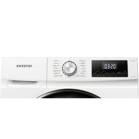 Lavasecadora Infiniton WSD-Y85ADWN 8kg/5kg A/D Blanco Motor Inverter 1400rpm Vapor Care Add Clothing