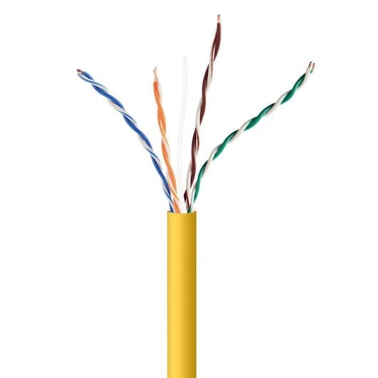 Cavo di rete Gembird UPC-5004E-SOL-Y 305 m Cat5e UTP colore giallo CCA