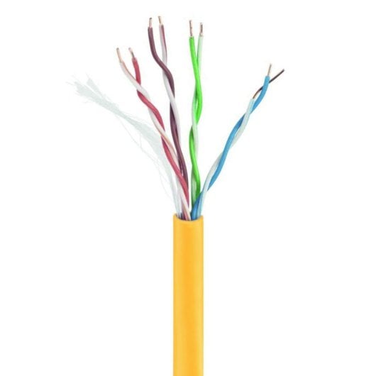 Cavo di rete Gembird UPC-5004E-SOL-Y 305 m Cat5e UTP colore giallo CCA