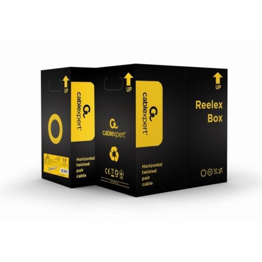 Cavo di rete Gembird UPC-5004E-SOL-Y 305 m Cat5e UTP colore giallo CCA