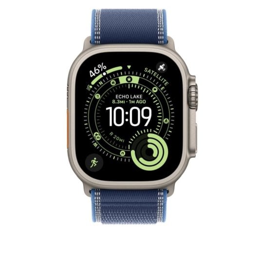 Correia Apple MFT74ZM/A Ultra Resistente Reflectora Azul Tamanho M/L Nylon Titanium