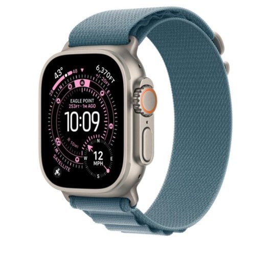 Correa Apple MFTJ4ZM/A Loop Alpine Azul Tamanho M Compatível Watch 44mm 45mm 46mm 49mm