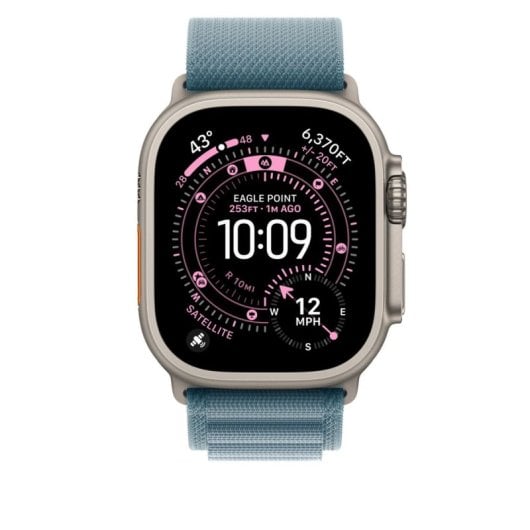 Correa Apple MFTJ4ZM/A Loop Alpine Azul Tamanho M Compatível Watch 44mm 45mm 46mm 49mm