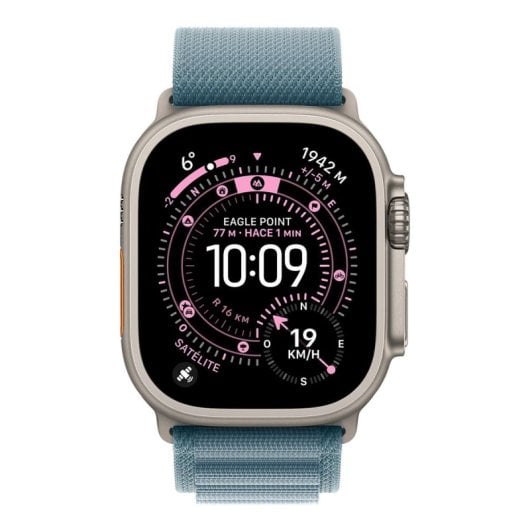 Correa Apple MFTJ4ZM/A Loop Alpine Azul Tamanho M Compatível Watch 44mm 45mm 46mm 49mm